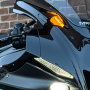 Yamaha R1/M 2020> Aero Mirrors With Integrated Indicators