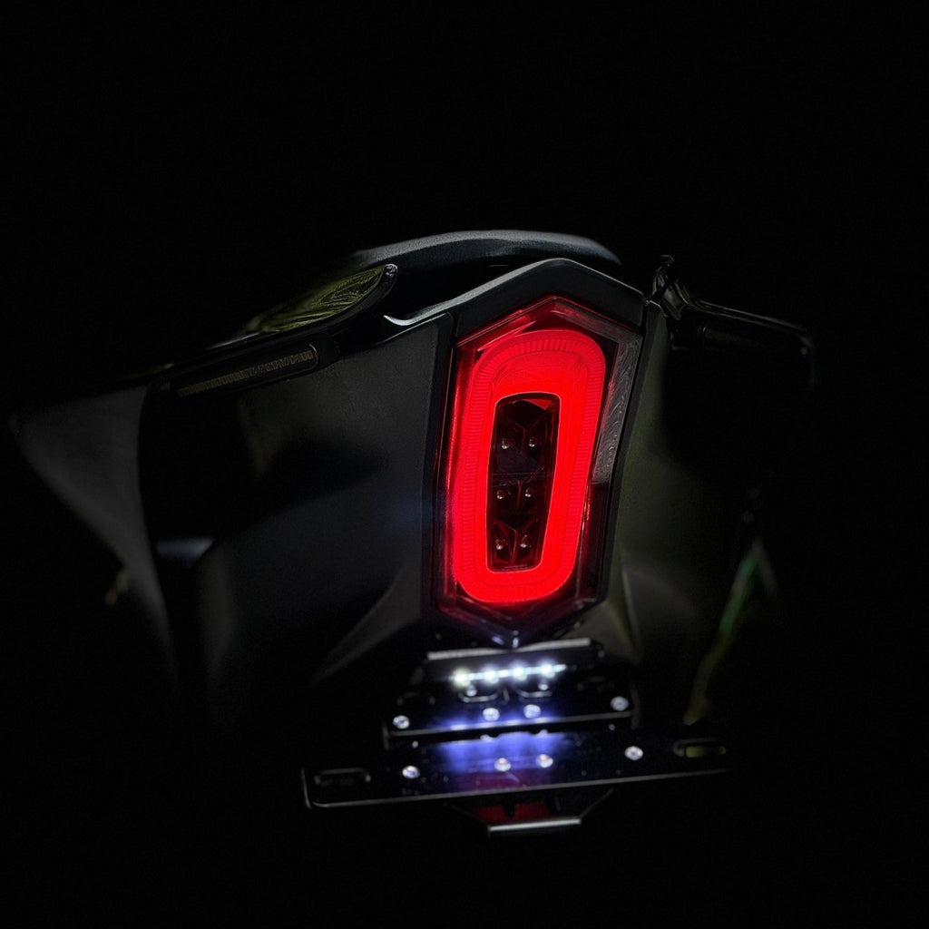 R1 Rear Light Led YAMAHA R1 / R1M / R9 / R7 / R6 Halo Integrated Rear Light – Barz Tech
